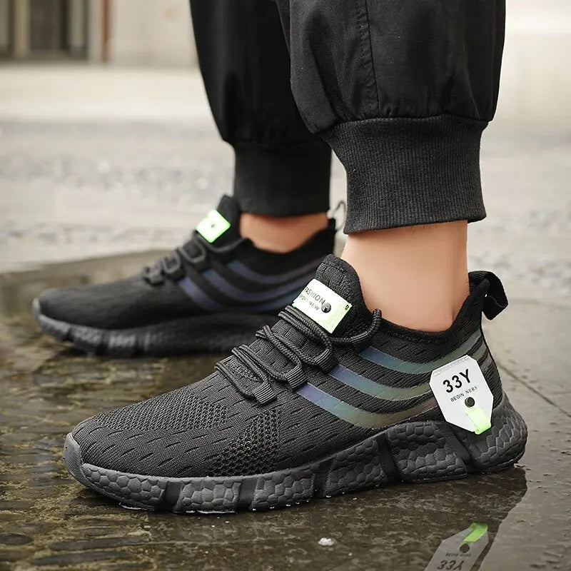 Baskets Homme Respirantes & Légères – Casual Sport Sneakers – CLEVI Paris
