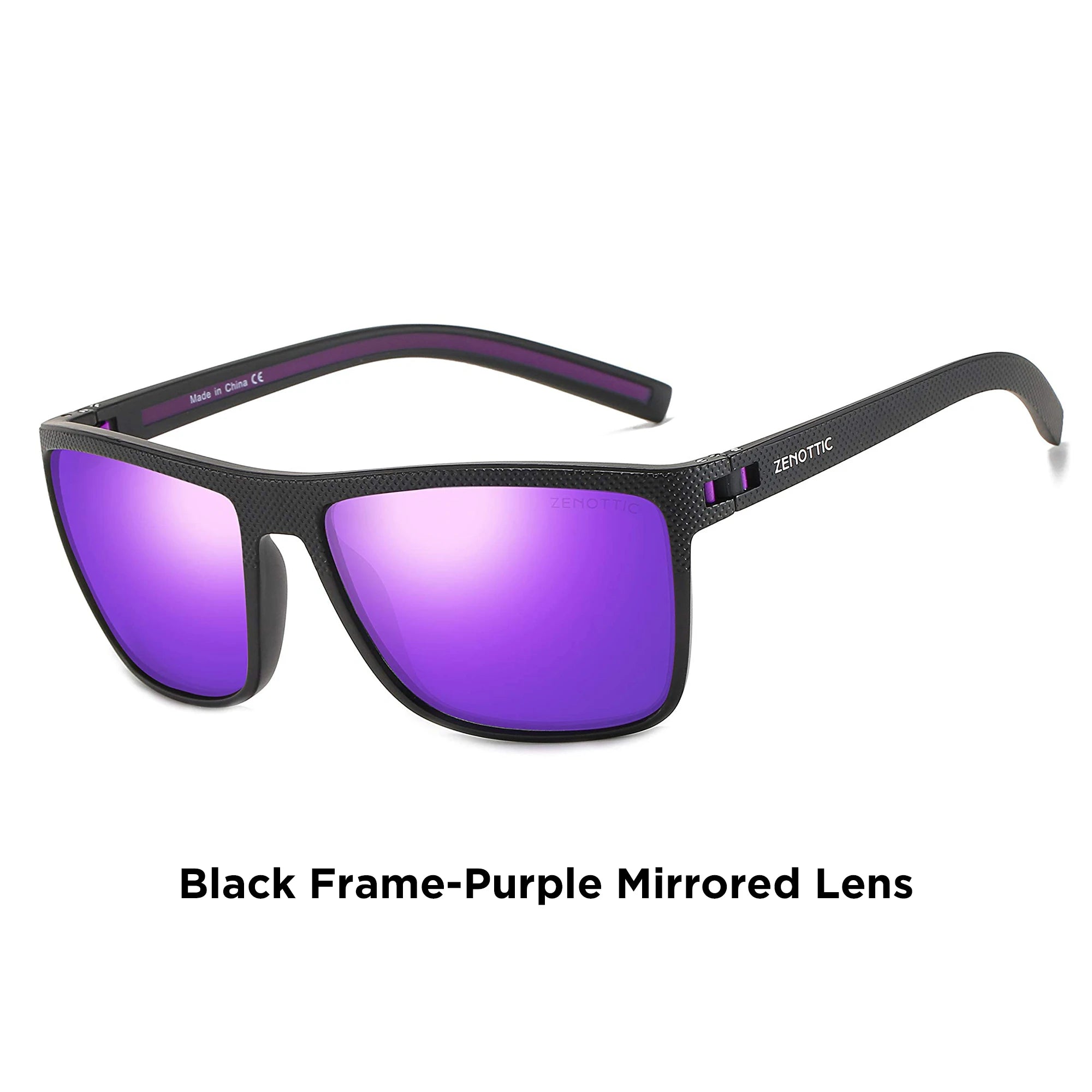 Lunettes de Soleil Carrées Polarisées TR90 UV400 Anti-Reflets Unisexe 23 Coloris – CLEVI Paris