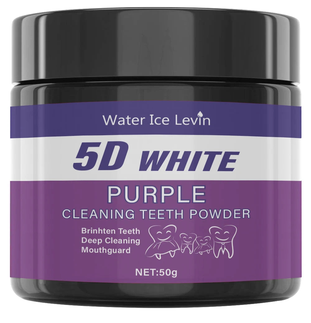 Poudre Dentifrice Blanchissante 5D — Charbon Actif & Fraîcheur Menthe | CLEVI Paris
