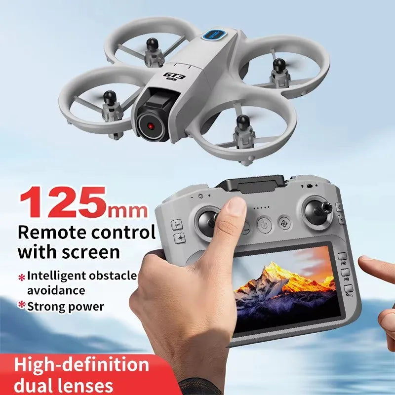 Drone GT3 MAX Double Caméra 6K/8K GPS WiFi FPV – Objectif 180° Évitement Obstacles Retour Auto 20 Min – CLEVI Paris