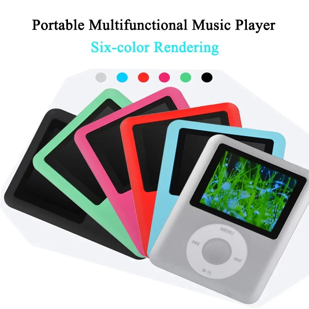 Lecteur MP3 HiFi Aluminium – Écran 1,8", FLAC/APE, Paroles Sync, 4 Couleurs | 4–32 Go
