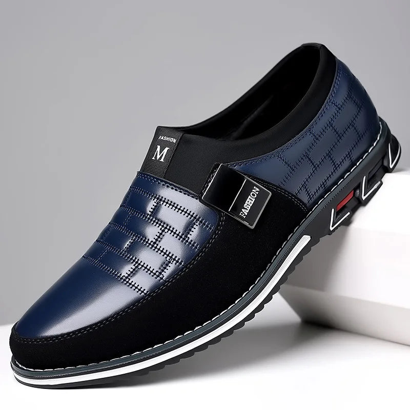 Chaussures Casual Homme PU Cuir Lacets Respirant Grande Taille | Business & Casual EU 38-50