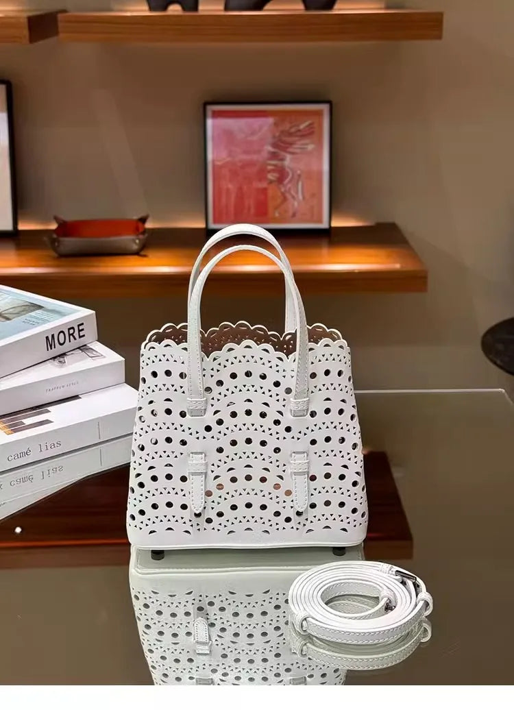 Sac fourre-tout femme à découpes – CLEVI Paris