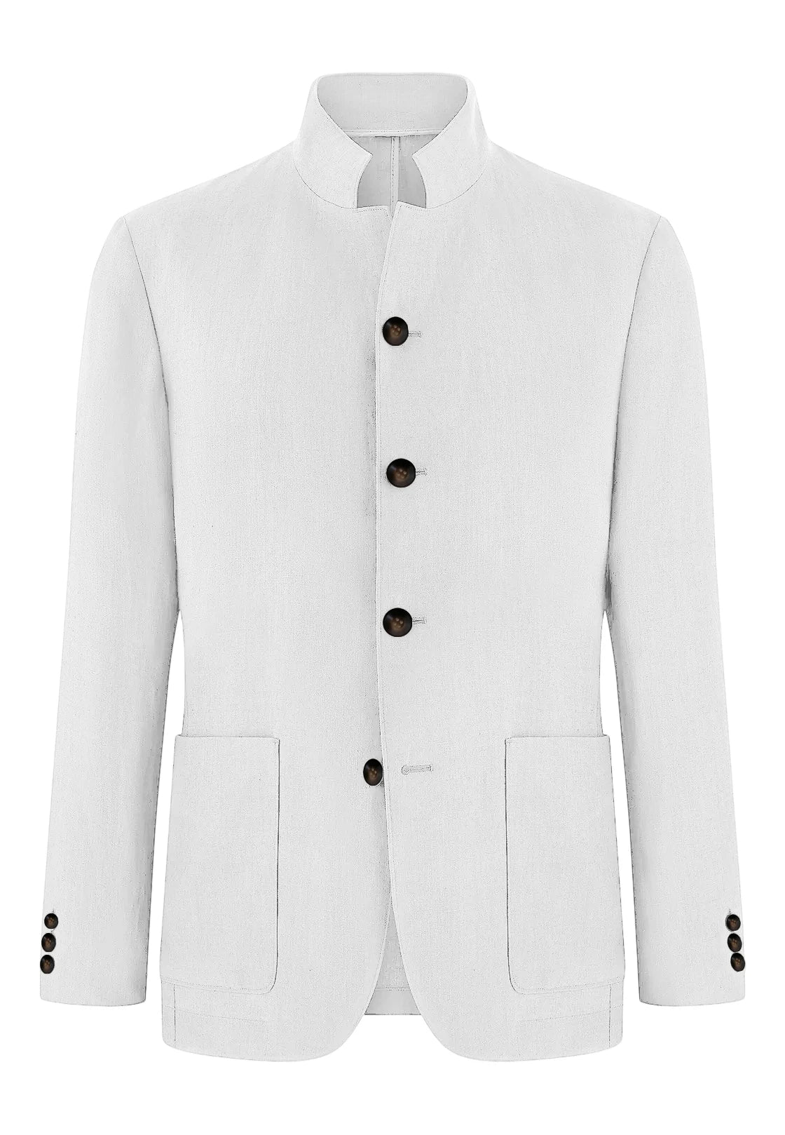 Blazer homme léger à col mandarin – CLEVI Paris