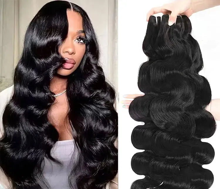 Mèches Straight & Body Wave 100% Remy Hair Brésilien 10A 1/2/3/4 Bundles 14-34 Pouces – CLEVI Paris