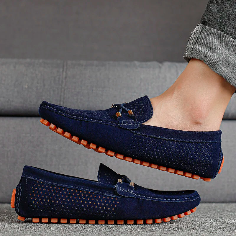 Mocassins Homme Cuir Suédé – CLEVI Paris