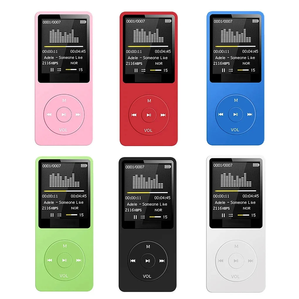 DIXSG Lecteur MP3 Bluetooth Écran 1,8" TF 64Go FM Enregistreur Sport – CLEVI Paris