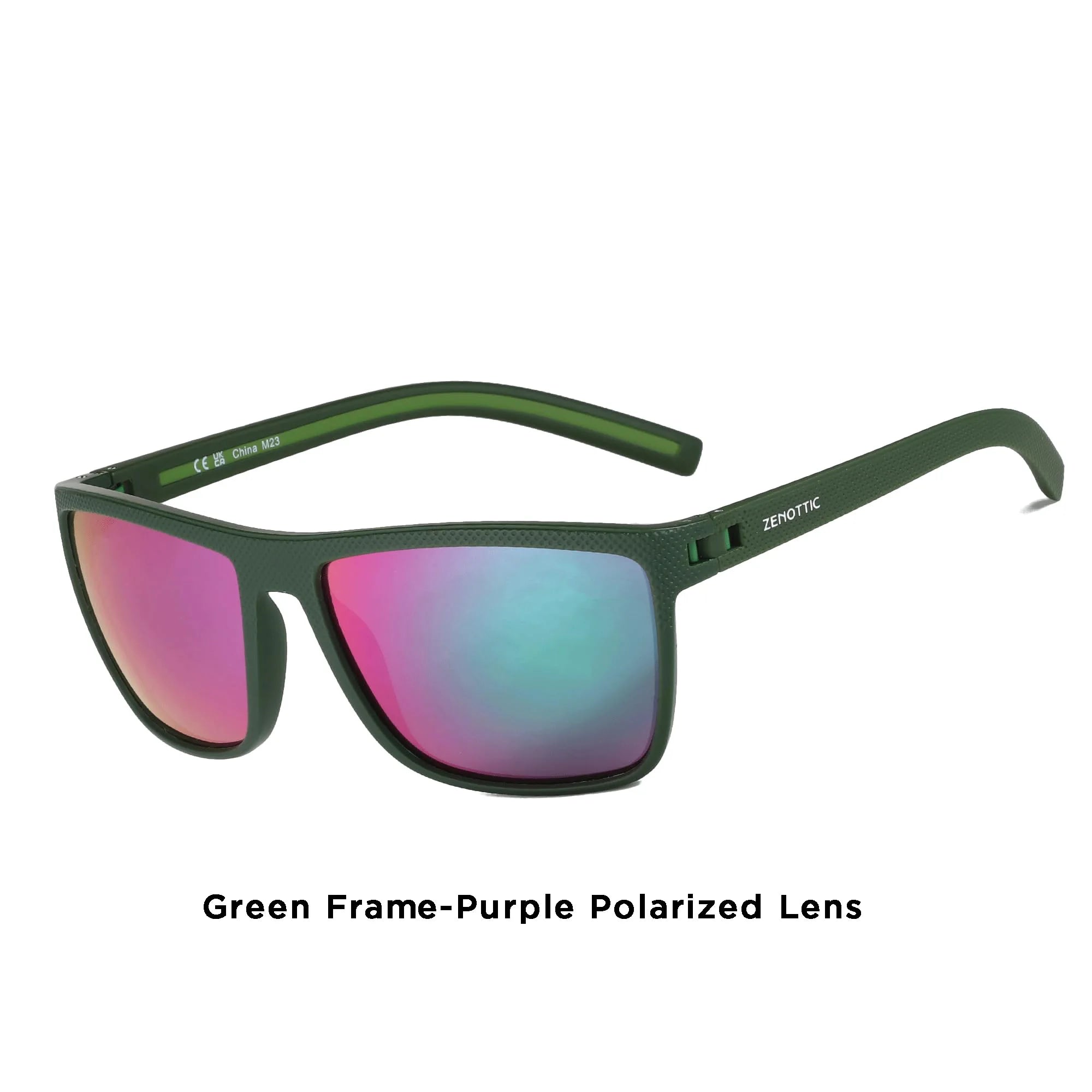 Lunettes de Soleil Carrées Polarisées TR90 UV400 Anti-Reflets Unisexe 23 Coloris – CLEVI Paris