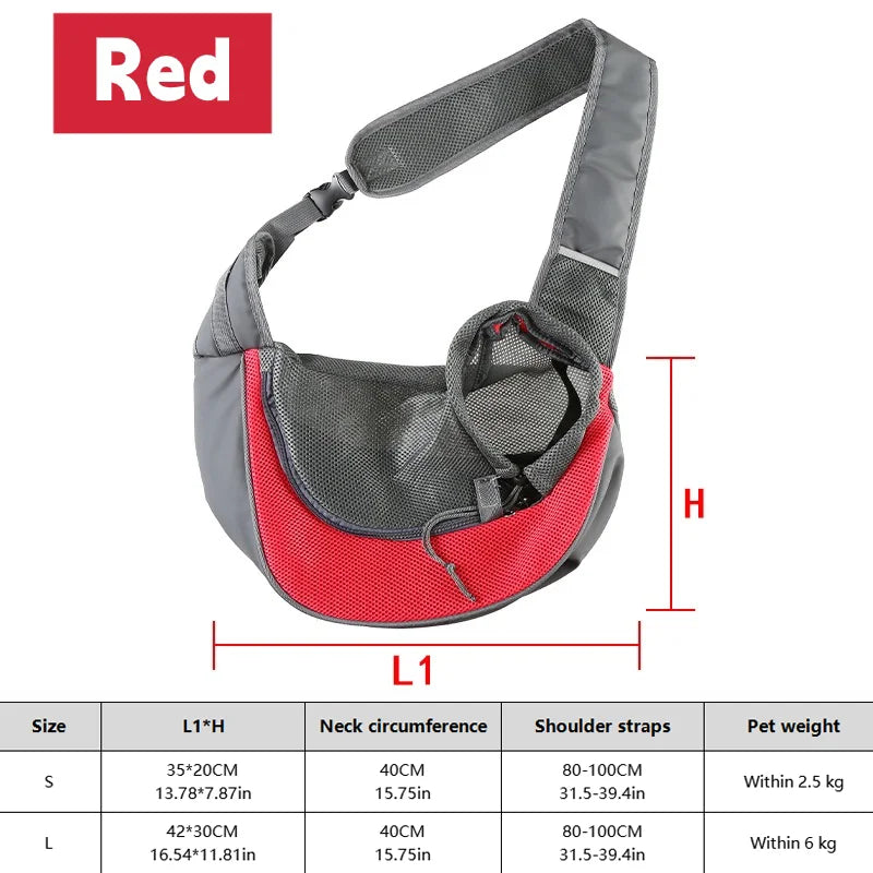 Sac de transport en maille pour chien et chat – CLEVI Paris