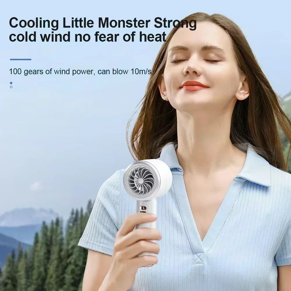 Mini Ventilateur Portable à Main Rechargeable USB Rapide Silencieux — CLEVI Paris
