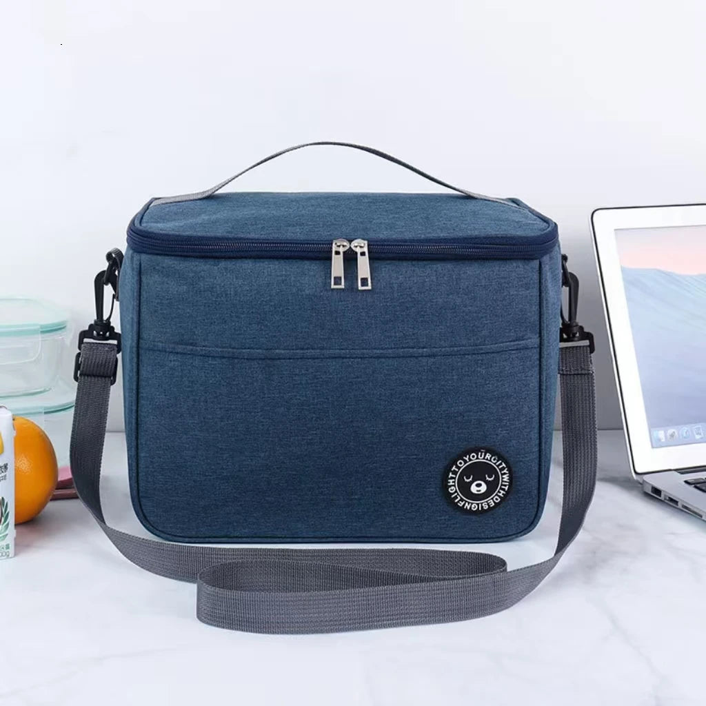 Sac Repas Isotherme Oxford Portable Bretelle — CLEVI Paris