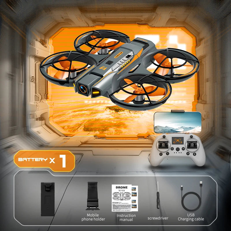 Drone FPV A21 Pro – Brushless 4K/8K WiFi Hovering Optique Caméra 180° Écran Télécommande 15-18 Min Vol – CLEVI Paris