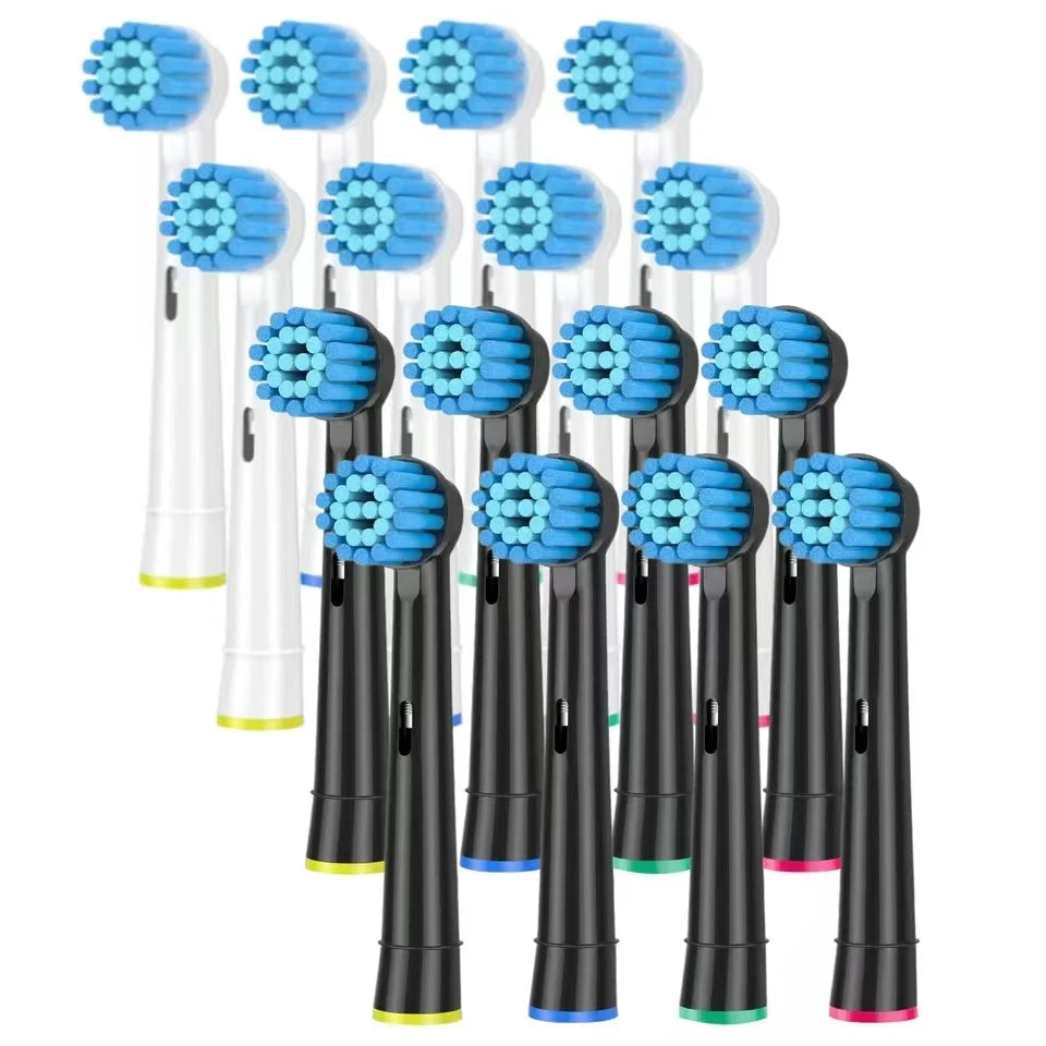 Têtes de Remplacement Soins Gencives Sensibles | Compatible Oral-B Braun Électrique – CLEVI Paris