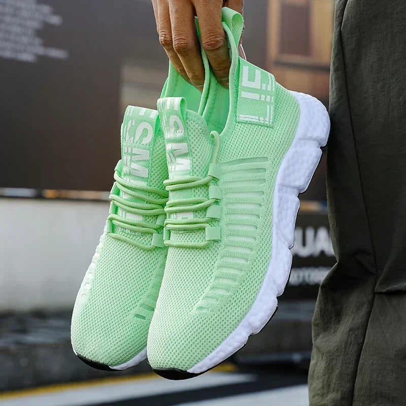 Sneakers Homme Légères Mesh Respirant Casual Tennis – CLEVI Paris
