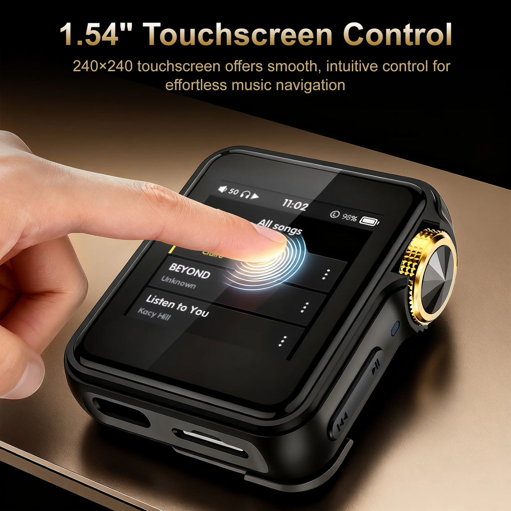 Lecteur MP3 HiFi Clip H2 Mini – Bluetooth LDAC aptX, DSD256, DAC ESS, 64 Go