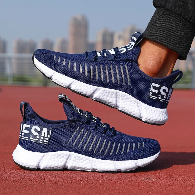 Sneakers Homme Légères Mesh Respirant Casual Tennis – CLEVI Paris