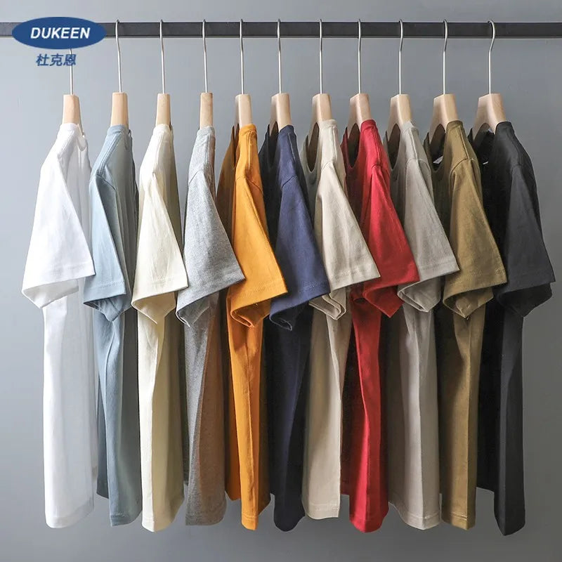 T-Shirt Oversize Homme 280gsm – Coton Épais Manches Courtes – CLEVI Paris