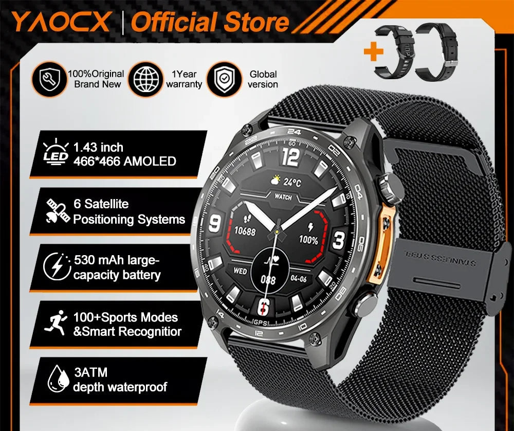 Montre Connectée GPS HD 300 Pro – CLEVI Paris