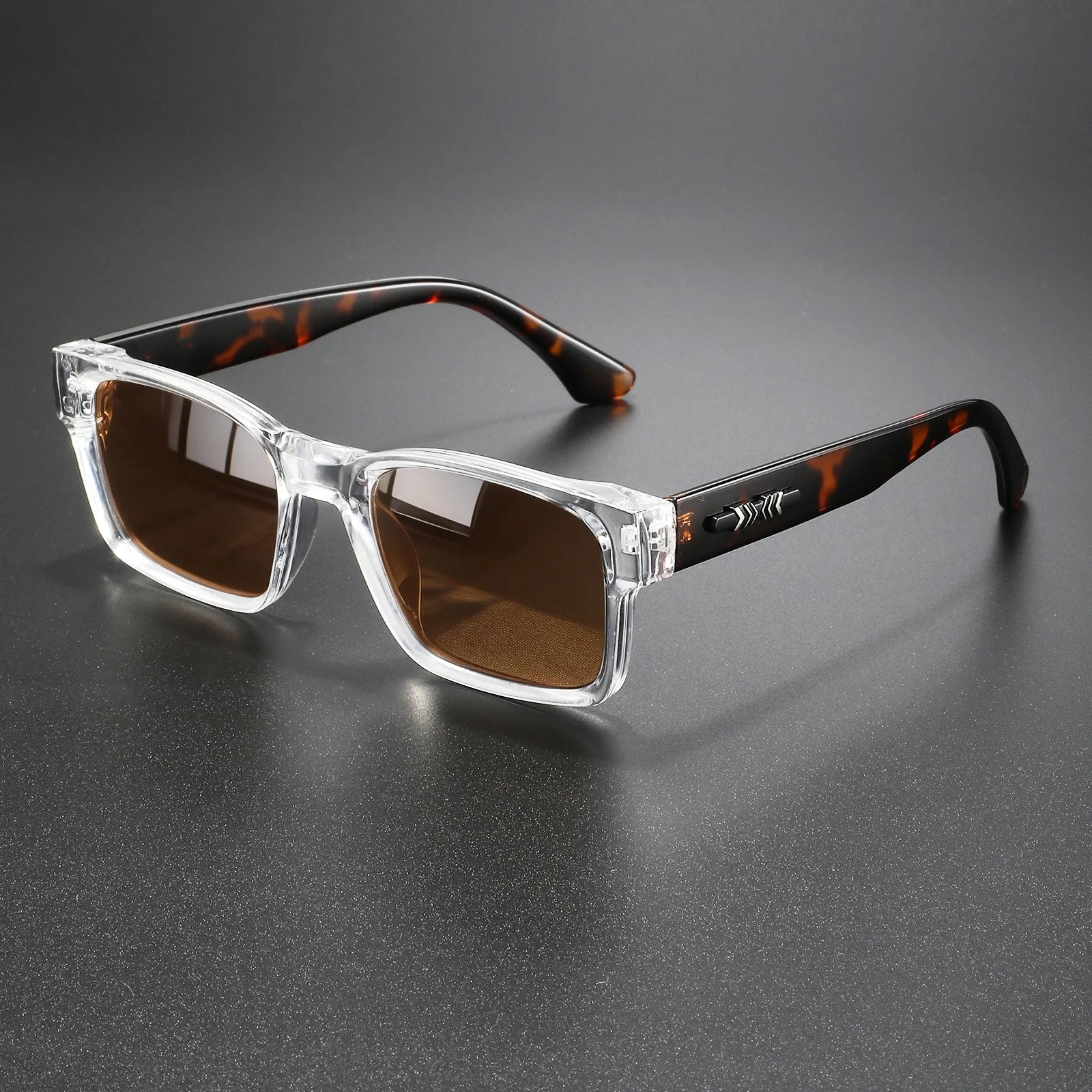 Lunettes de Soleil Rétro Punk Carrées UV400 Unisexe — CLEVI Paris