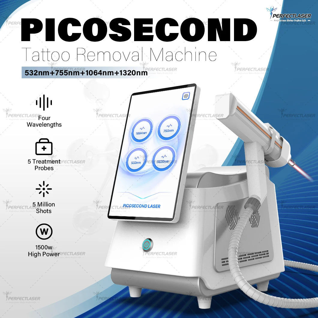 Machine Laser Picoseconde PerfectLaser – Détatouage, Taches & Rajeunissement Cutané Professionnel