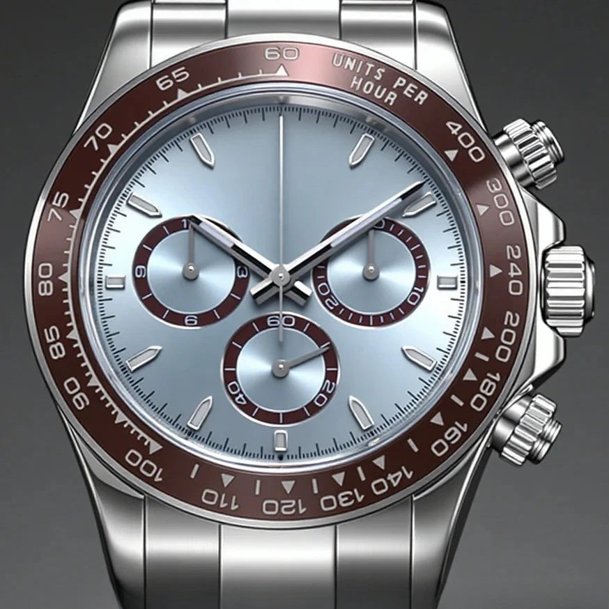 Montre Homme Luxe 40mm Acier 904L Automatique ou Quartz – CLEVI Paris