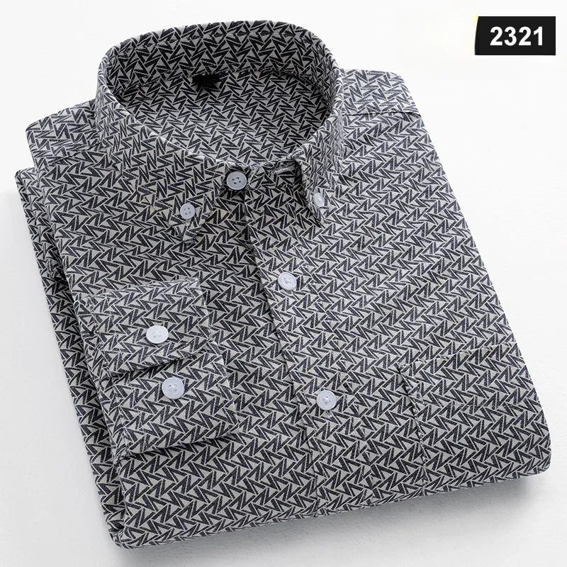 Chemise Oxford Homme Casual Manches Longues – CLEVI Paris