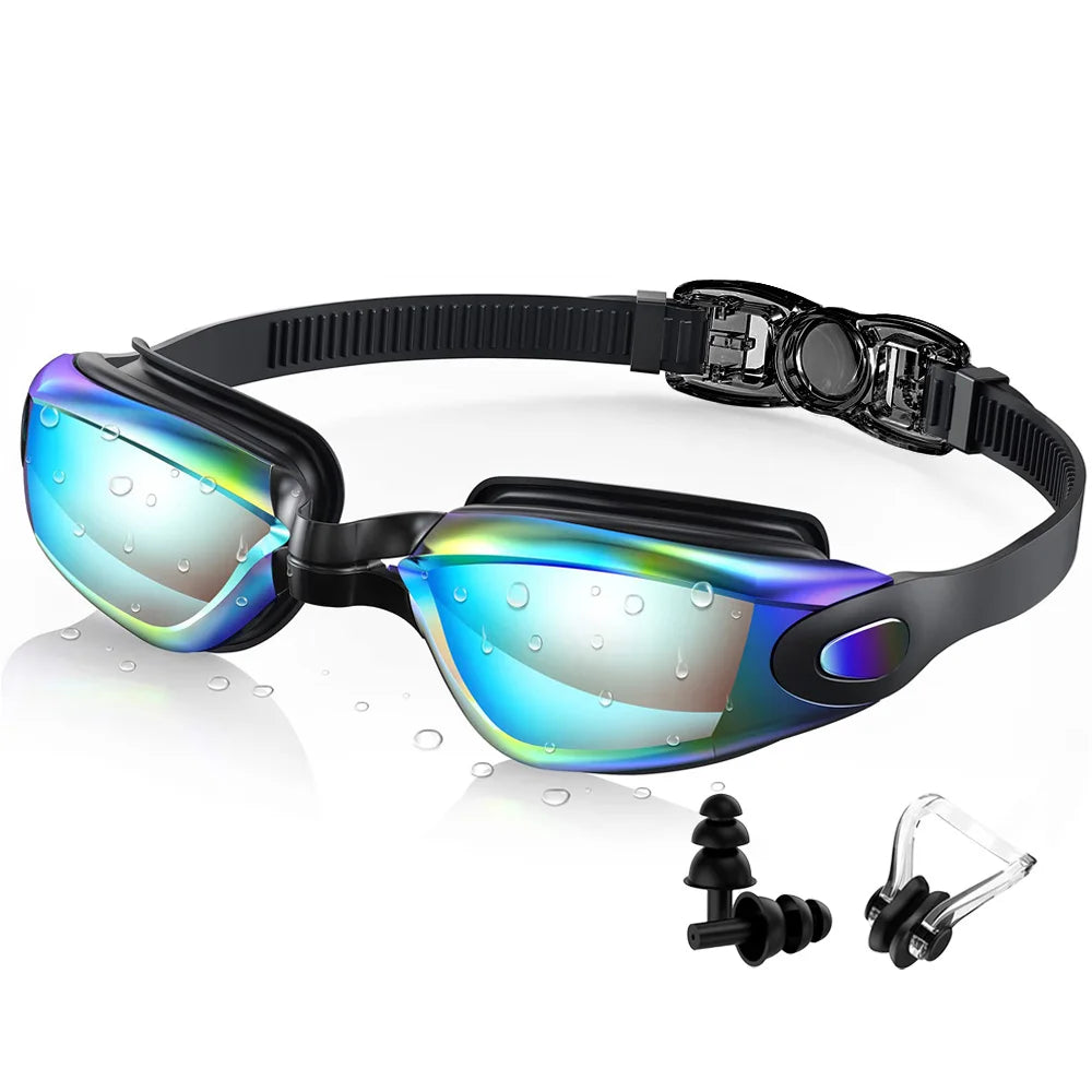 Lunettes de Natation JoyMaySun – Anti-buée 99%, UV 100%, Étanches – CLEVI Paris