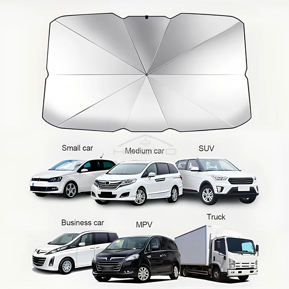 Pare-Soleil Voiture Pare-Brise Pliable Anti-UV — CLEVI Paris