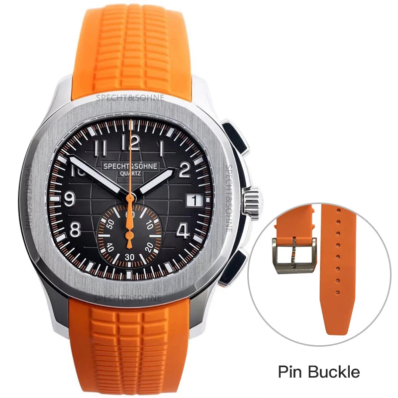 Montre Quartz Chronographe Homme Specht & Söhne SP0006 – Acier 316L Étanche 5ATM