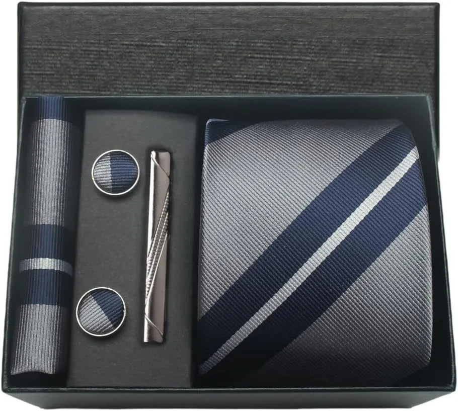 Coffret cravate homme en soie – CLEVI Paris