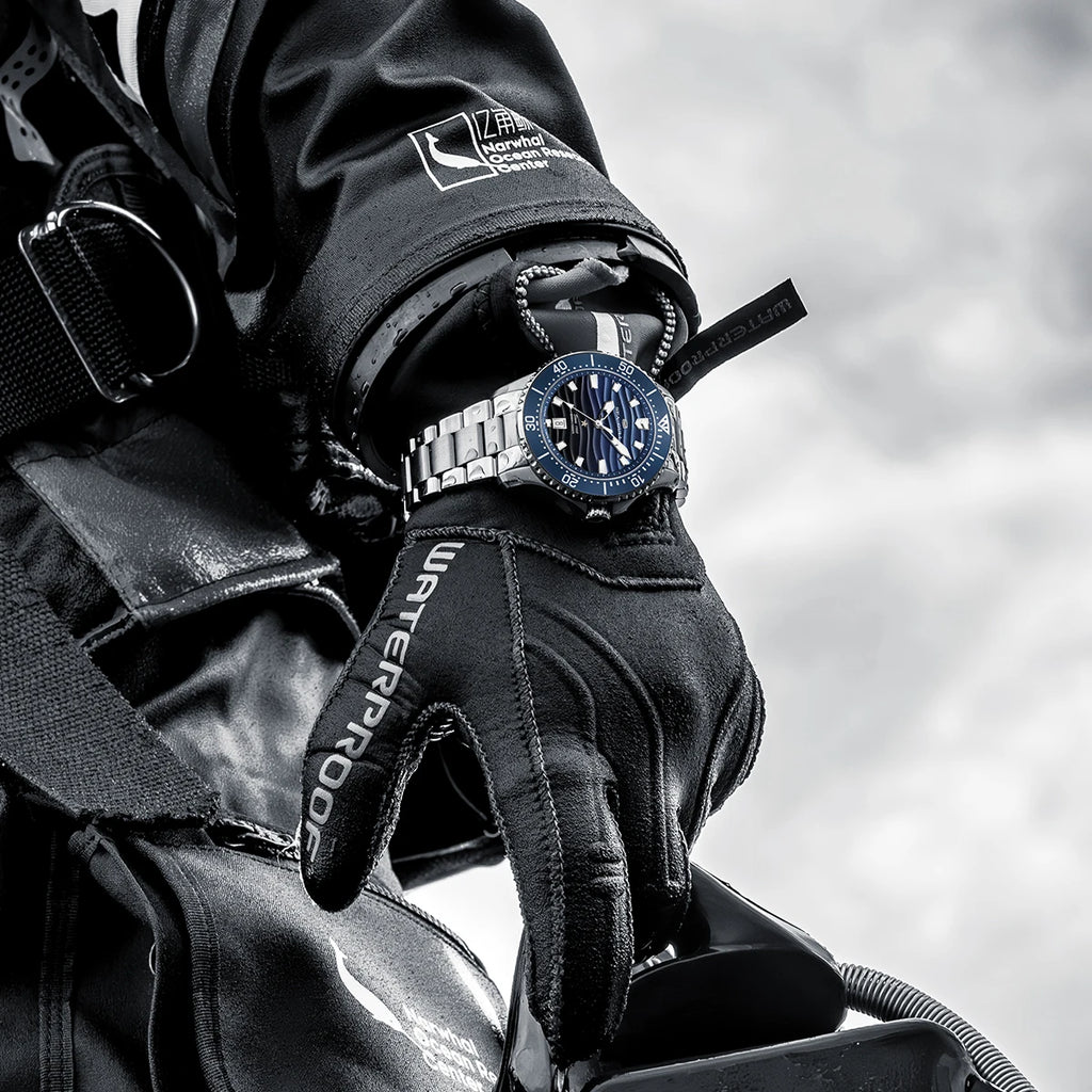 Montre Sea-Gull 816.32.1218 Ocean Series Diver Automatique Saphir 300M 41mm – CLEVI Paris