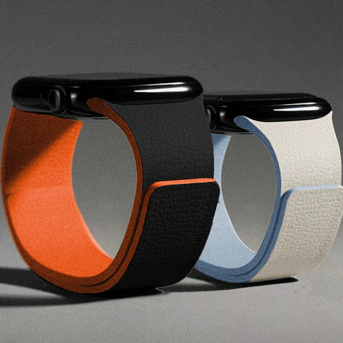 Bracelet Silicone Magnétique Apple Watch – Compatible Series 1–11 SE Ultra 1/2/3 – 38 40 41 42 44 45 46 49mm – CLEVI Paris