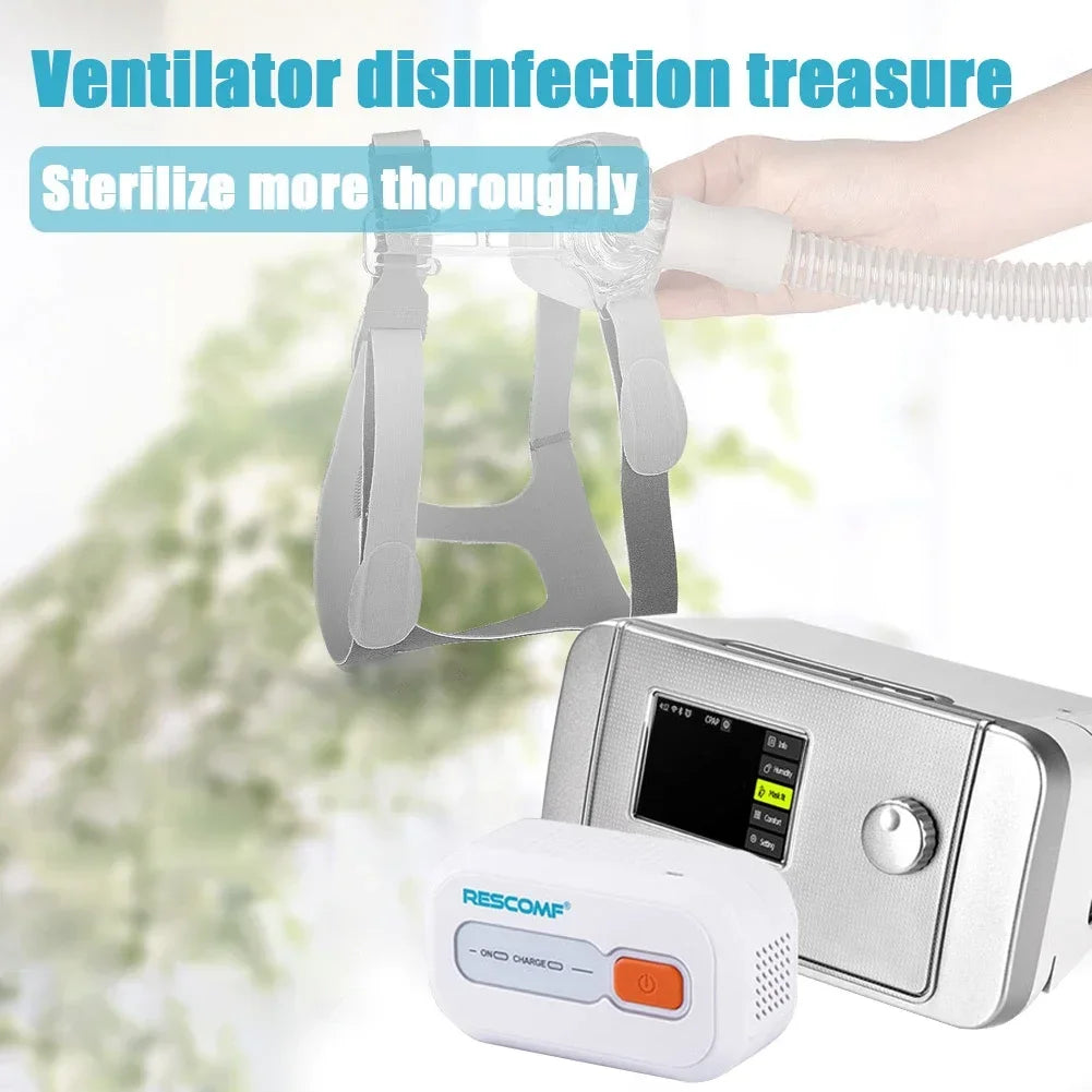Nettoyeur Désinfecteur CPAP Portable Ozone ResMed Philips Batterie Rechargeable – CLEVI Paris