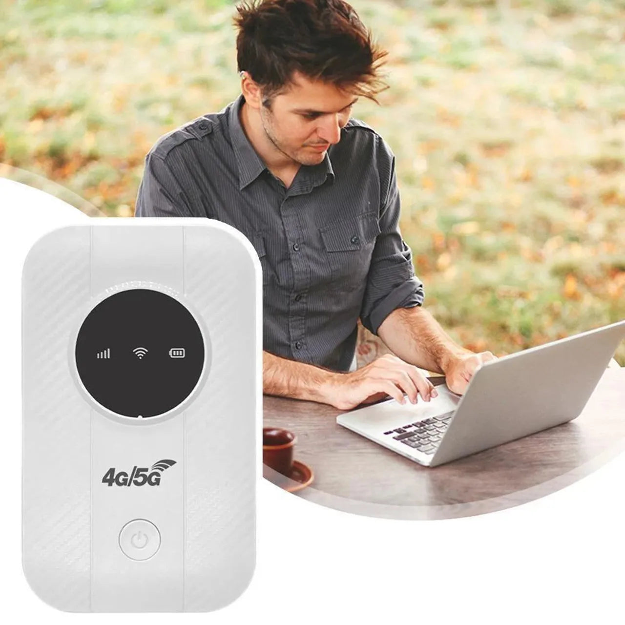 Routeur 5G 150Mbps – Batterie 3600mAh & Slot SIM – CLEVI Paris
