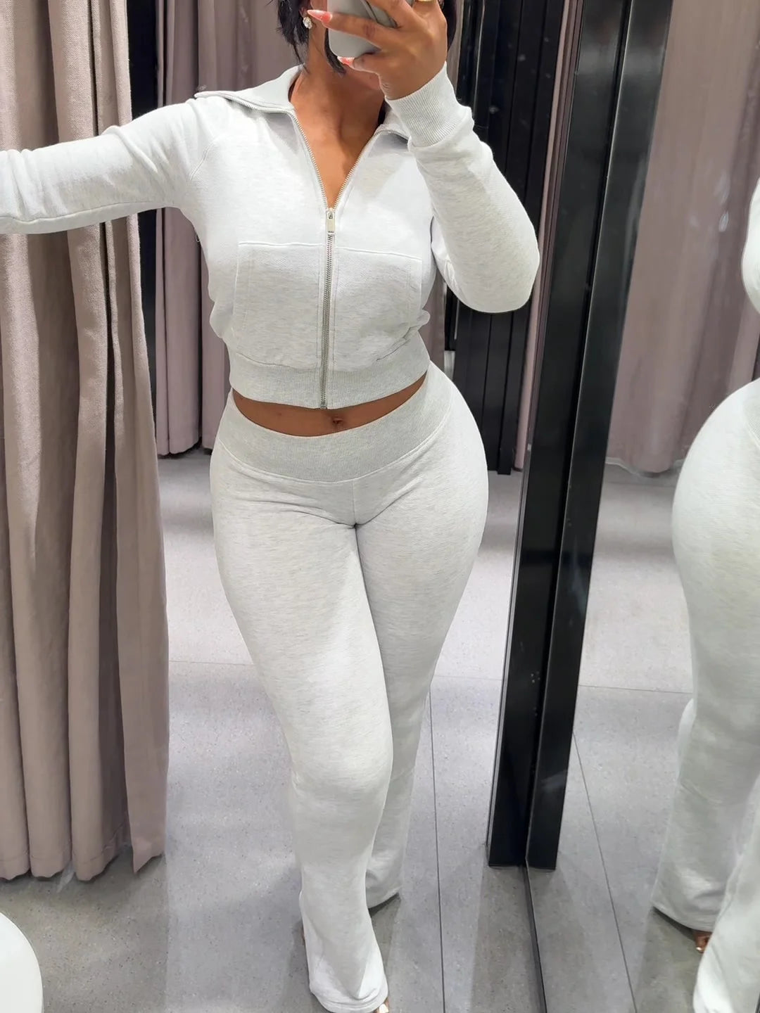 Haut court zippé ou pantalon femme – CLEVI Paris