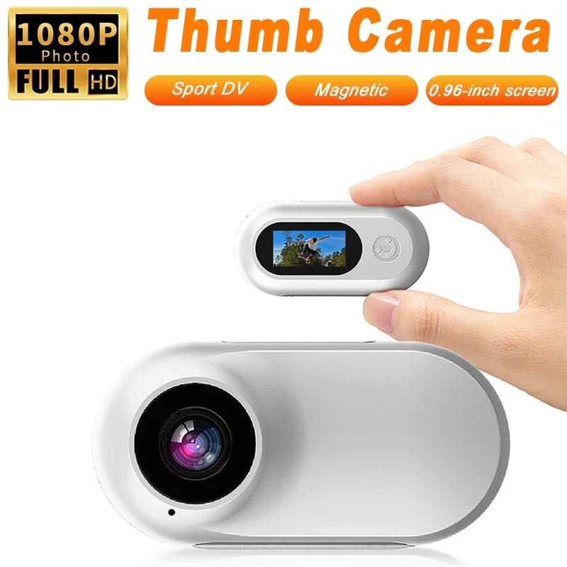 Mini Caméra Sport 1080P HD – Grand Angle 150°, Écran 0,96", Enregistrement en Boucle – CLEVI Paris