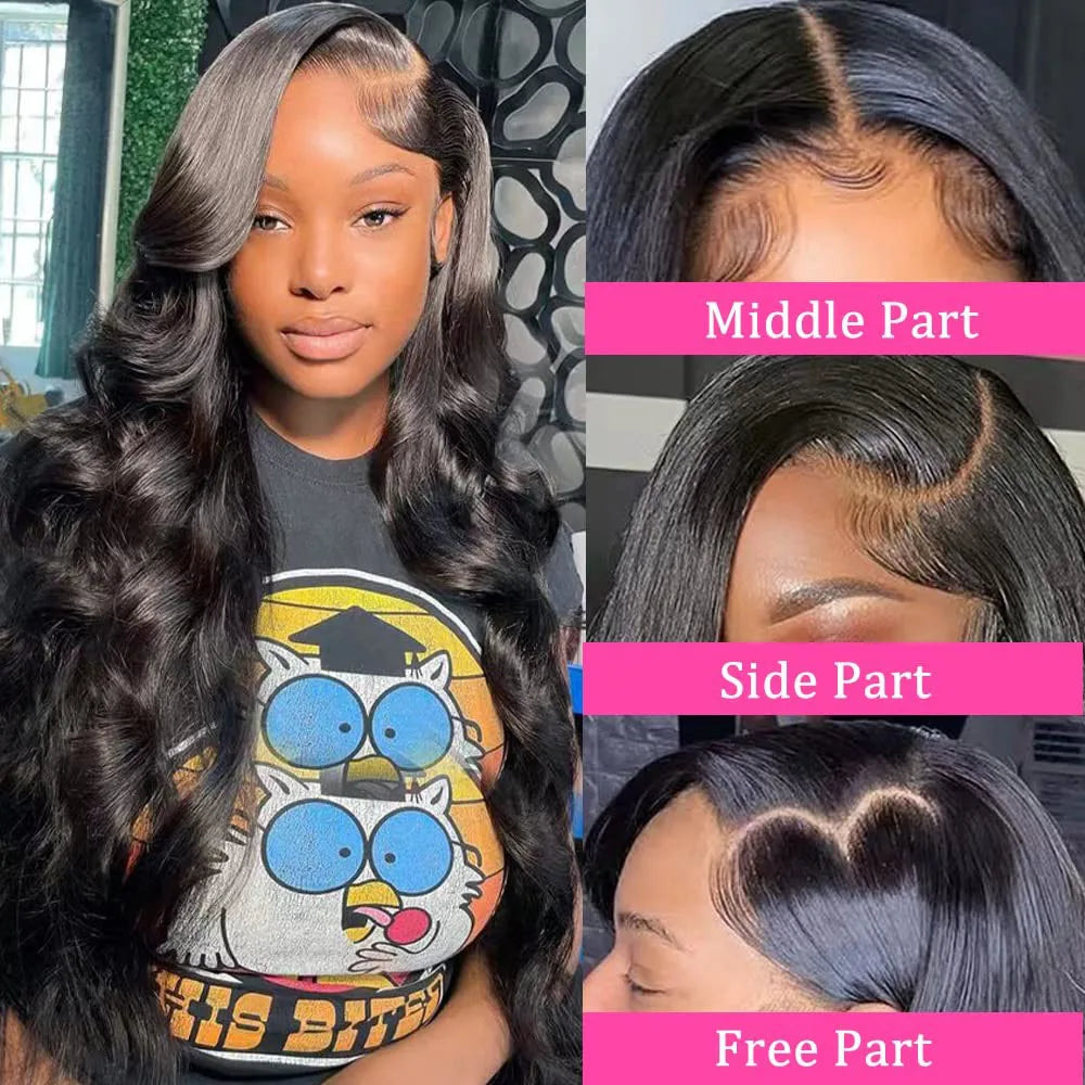 Perruque Body Wave HD Lace Front Cheveux Humains Remy – CLEVI Paris