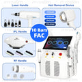 Machine 4-en-1 Laser Diode FAC 5000W 755/808/940/1064nm + Picoseconde + IPL + RF Épilation Détatouage Lifting – CLEVI Paris