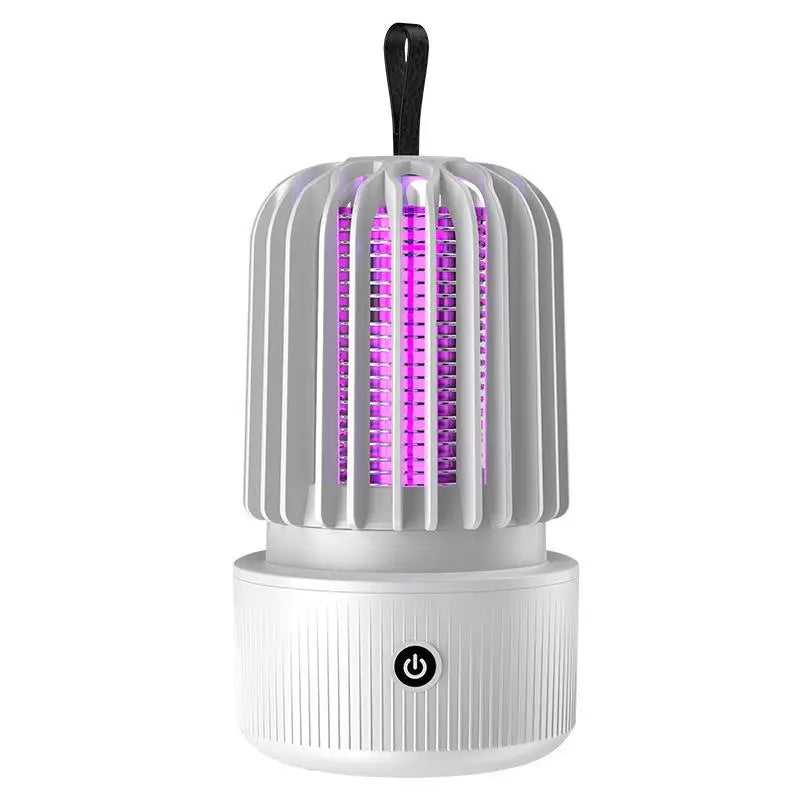 Lampe Anti-Moustiques 2-en-1 1200mAh Rechargeable Lumière UV Choc Électrique Intérieur Extérieur 2026 – CLEVI Paris