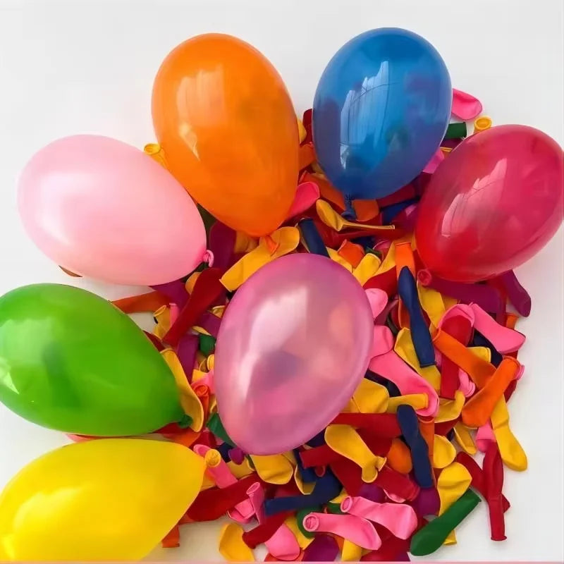 Ballons à Eau en Latex – Lot 500 / 1000 / 2000 pcs – Jeux d'Été Enfants
