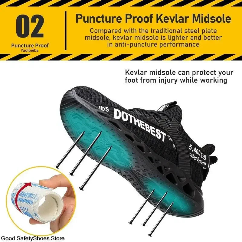 Chaussures de Sécurité Embout Acier Homme Femme – CLEVI Paris
