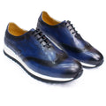 Loafer Homme Cuir Fait Main | Rehaussant Lacets Motif Totem Bureau Casual