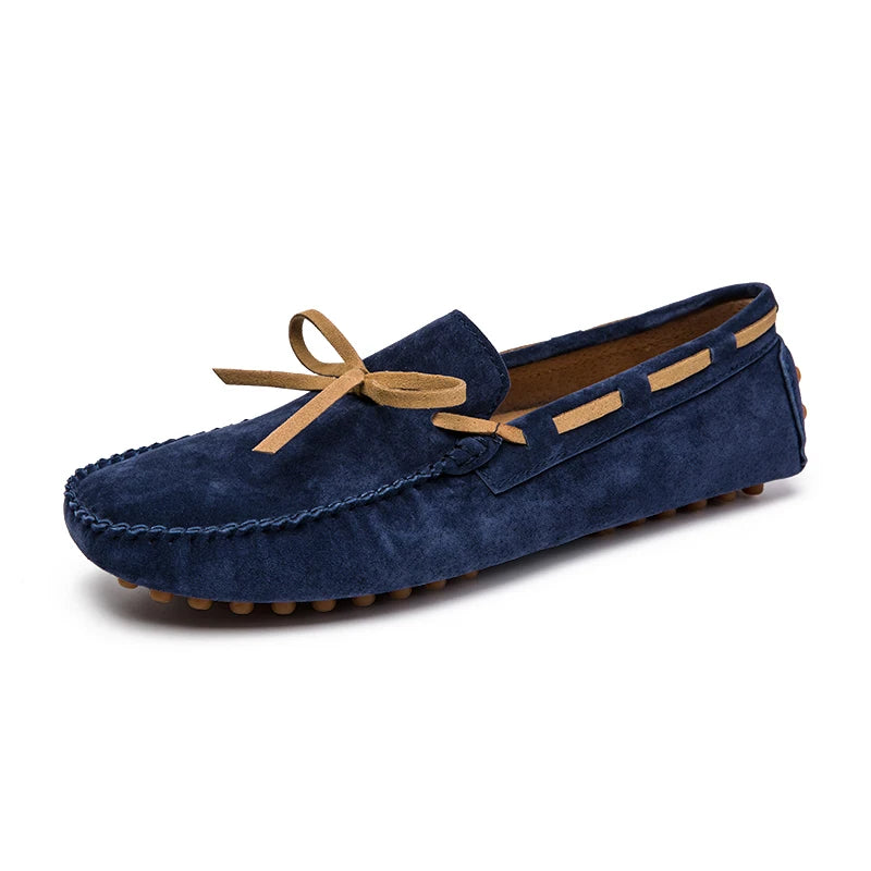 Mocassins Homme Suédé Vache Slip-On Conduite Confort Semelle Caoutchouc EU 38-47 TOGEE See – CLEVI Paris