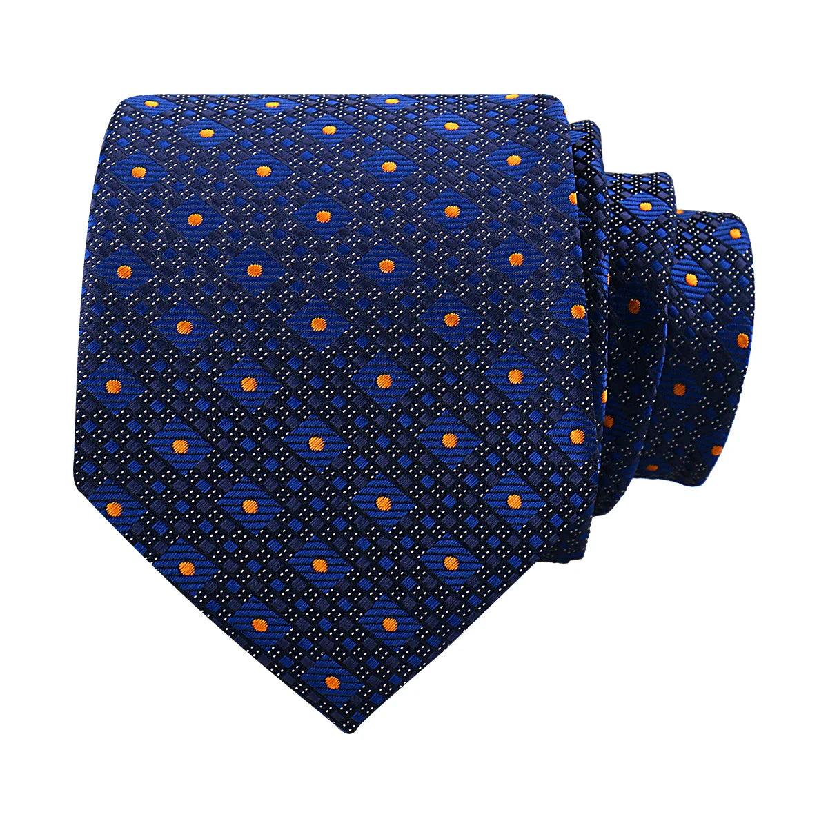 Cravate unisexe jacquard à motifs – CLEVI Paris
