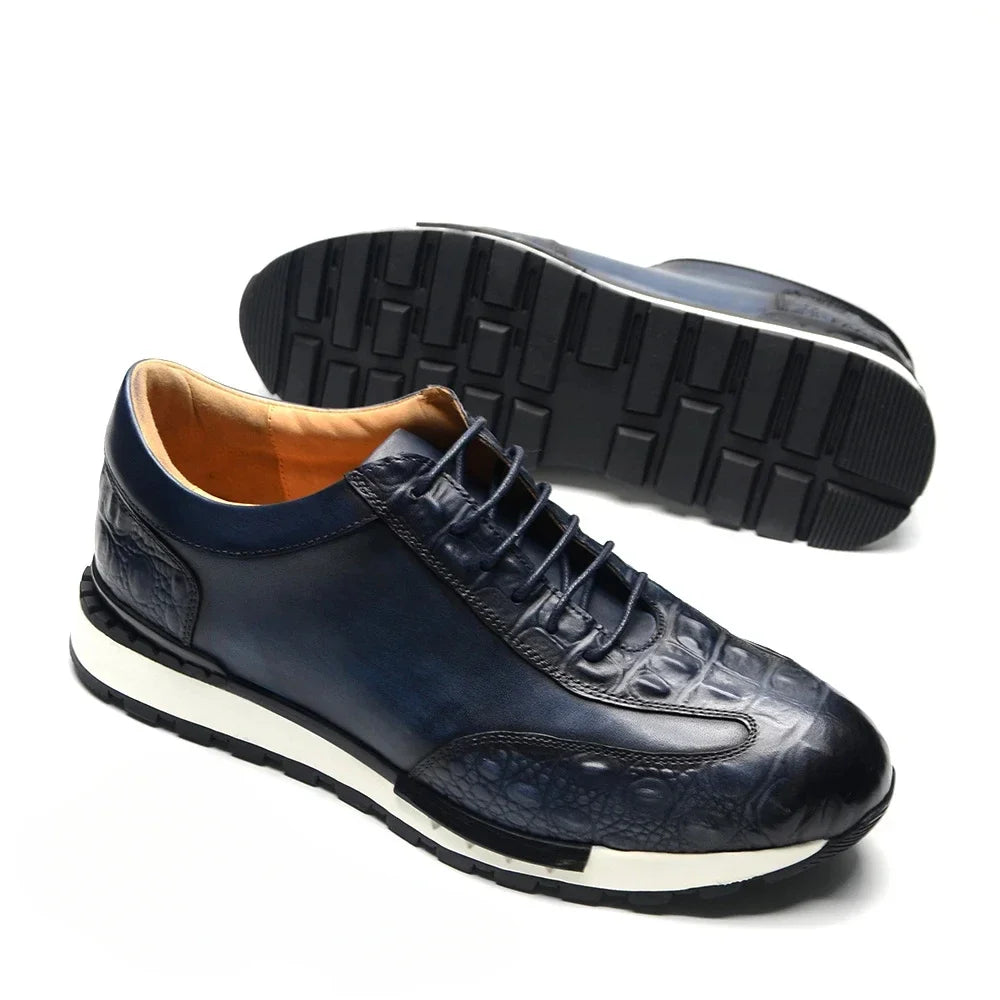 Oxford homme en cuir de vache à lacets – CLEVI Paris