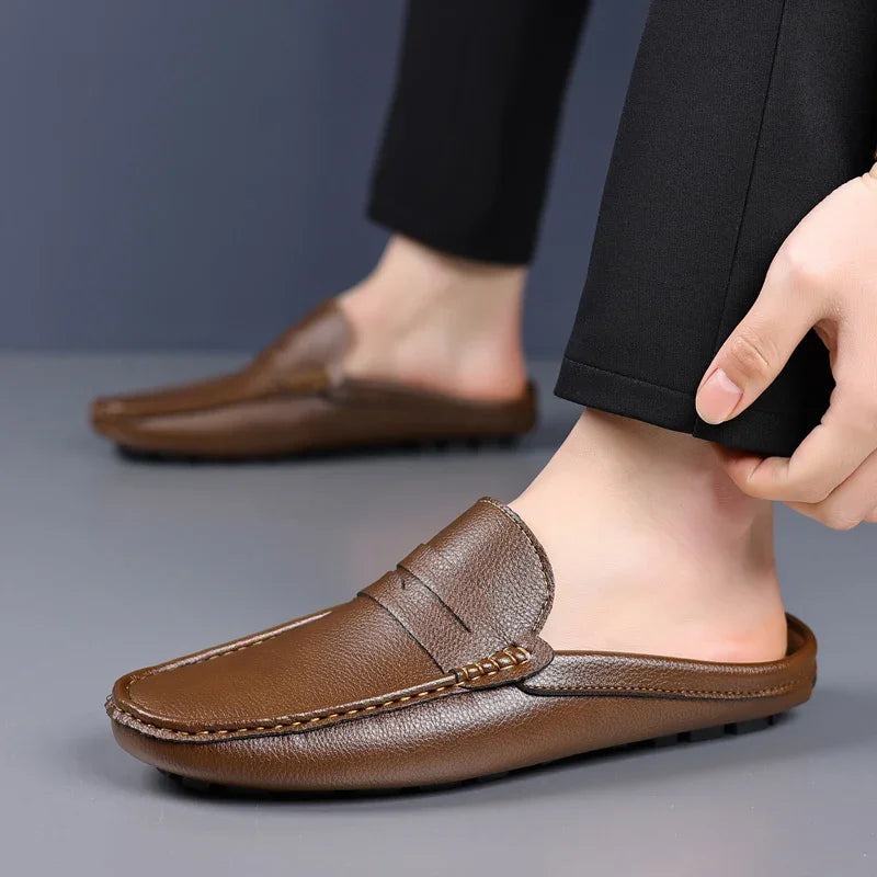 Loafers Homme Cuir PU Slip-On Doux & Légers | Marron, Beige, Noir – CLEVI Paris