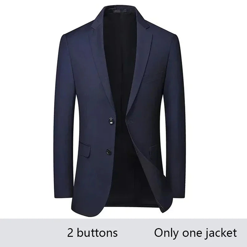 Costume Homme Élégant 2-3 Pièces Blazer Stretch Mariage – CLEVI Paris
