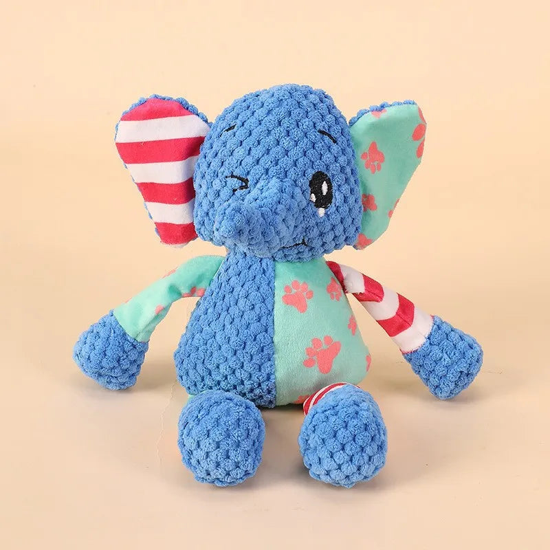 Jouet pour Chien – Peluche Animale Résistante & Interactive – CLEVI Paris