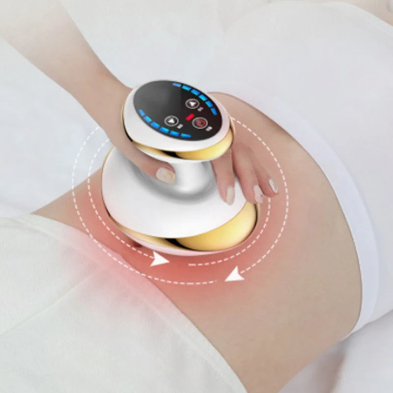 Masseur Anti-Cellulite Électrique | Ventouses, Gua Sha & Chaleur 18 Niveaux