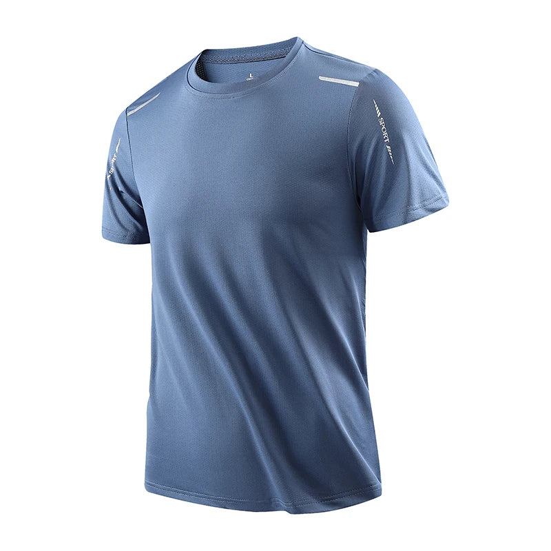 T-shirt Running Homme Manches Courtes Polyester | Séchage Rapide, Randonnée & Sport, 6 Coloris, Tailles M à 5XL – CLEVI Paris